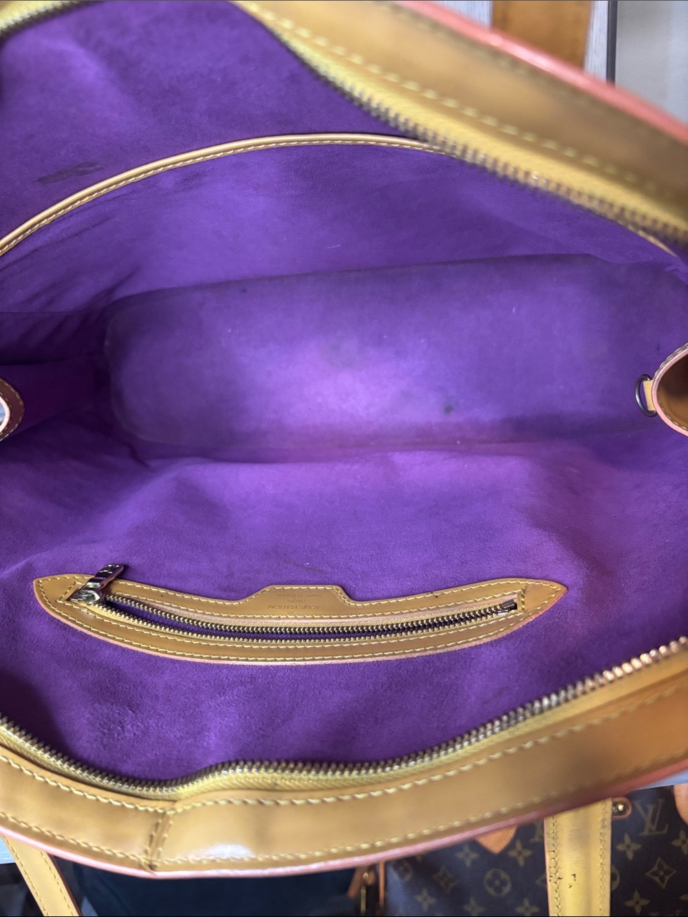 Final Price Louis Vuitton Yellow Epi Leather Shoulder Bag w/COA - Picture 11 of 16